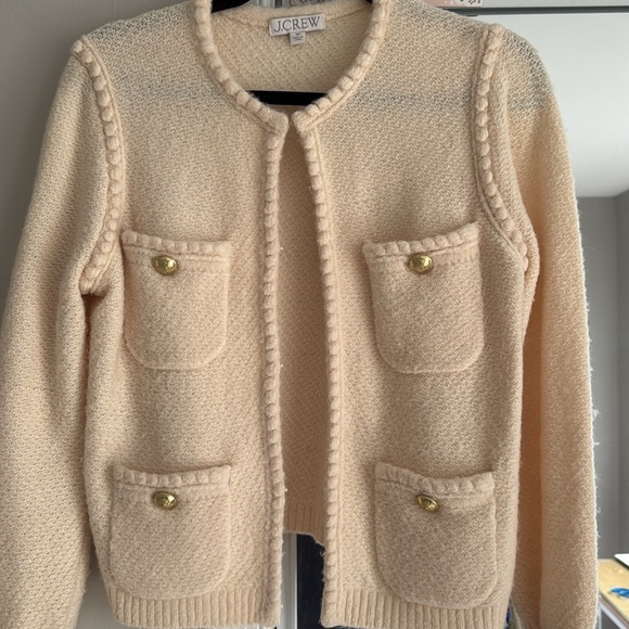 Like New J Crew Odette Lady Sweater Jacket - Picture 3 of 4